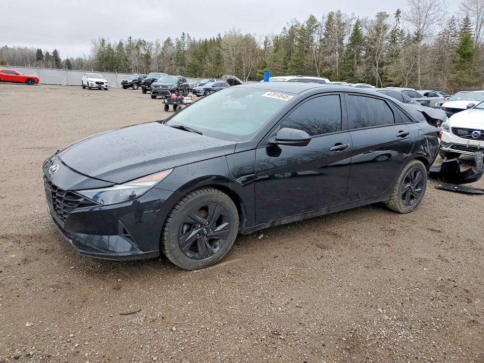 47614646 :رقم المزاد ، KMHLM4AG4MU097041 vin ، 2021 Hyundai Elantra مزاد بيع