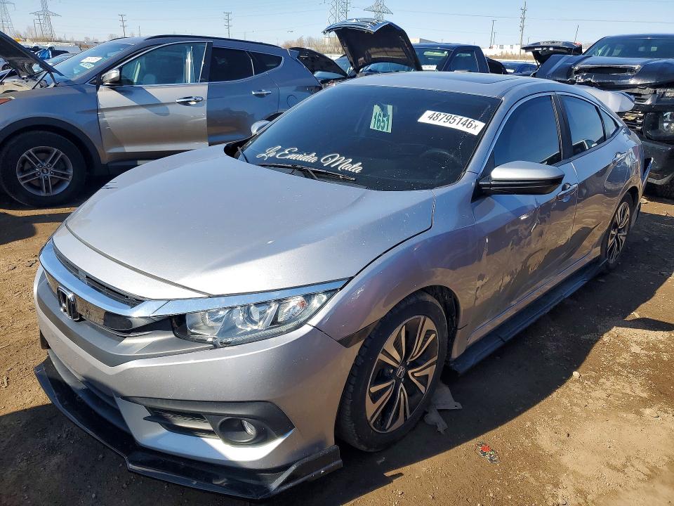 Auction sale of the 2017 Honda Civic, vin: 19XFC1F37HE010570, lot number: 48795146