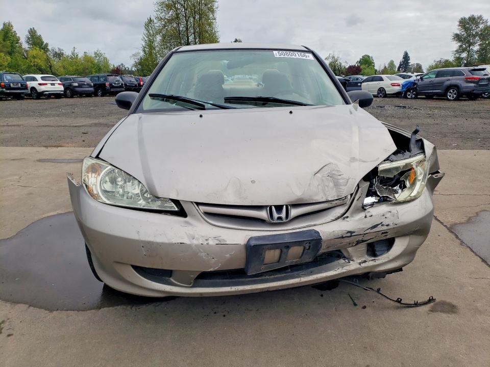 52897436 :رقم المزاد ، JHMES16514S000302 vin ، 2004 Honda Civic مزاد بيع