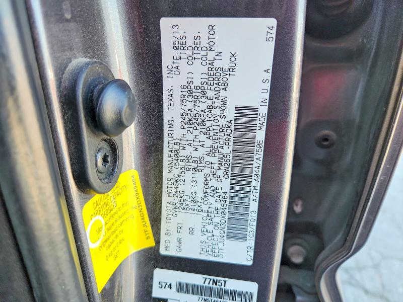 Продаж на аукціоні авто 2013 Toyota Tacoma, vin: 5TFJU4GN3DX045464, номер лоту: 48717346
