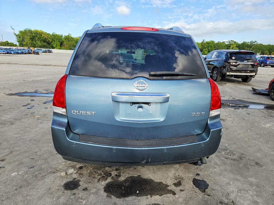 49218216 :رقم المزاد ، 5N1BV28U98N112741 vin ، 2008 Nissan Quest مزاد بيع