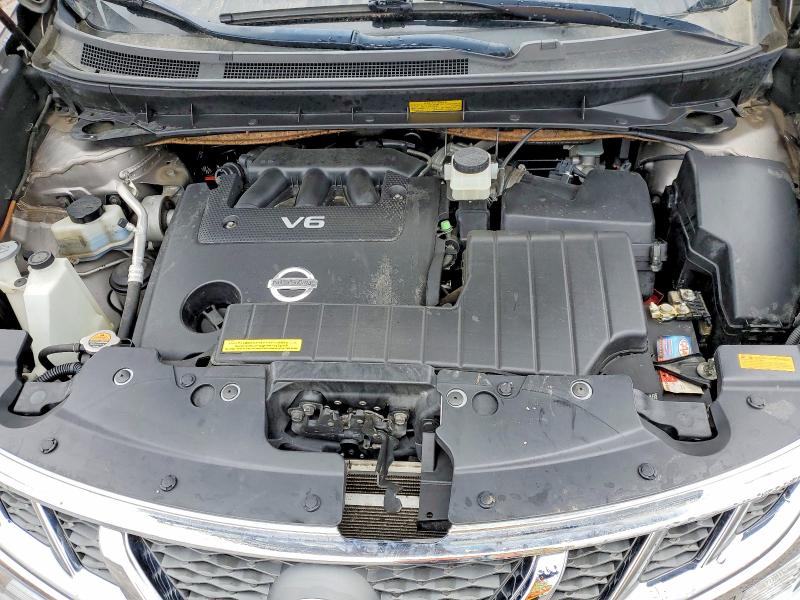 49830626 :رقم المزاد ، JN8AZ1MW0CW225832 vin ، 2012 Nissan Murano مزاد بيع