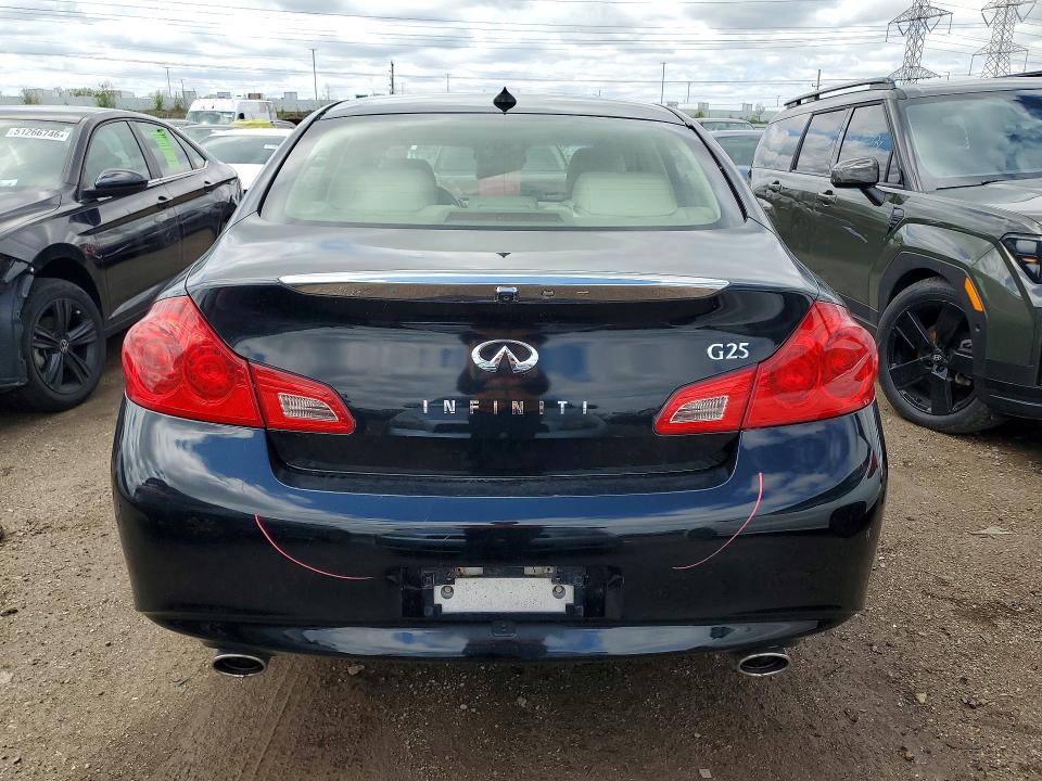 Aukcja sprzedaży 2012 Infiniti G25 Sedan, vin: JN1DV6AP8CM701306, numer aukcji: 51344196