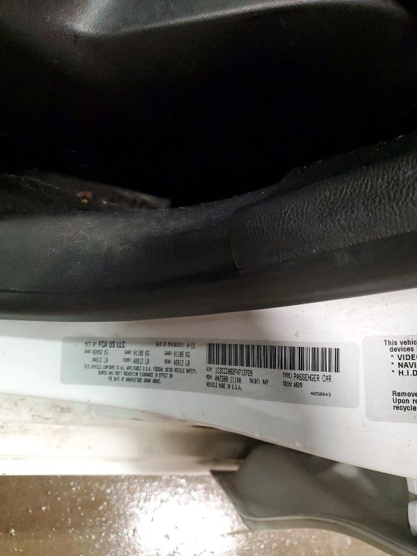 2015 Chrysler 200 მანქანა იყიდება აუქციონზე, vin: 1C3CCCAB2FN713729, აუქციონის ნომერი: 49769746