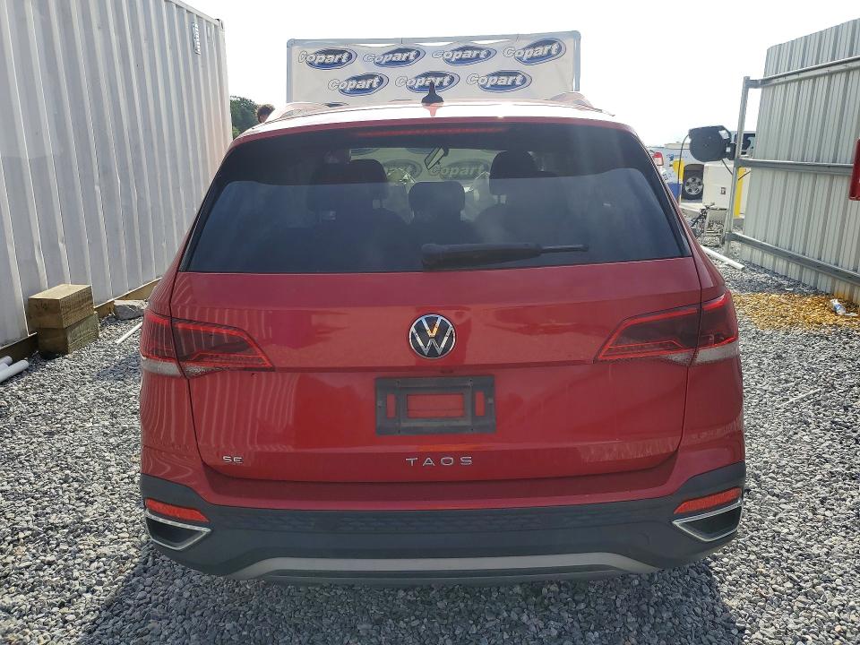 50700716 :رقم المزاد ، 3VVSX7B24NM085121 vin ، 2022 Volkswagen Taos مزاد بيع