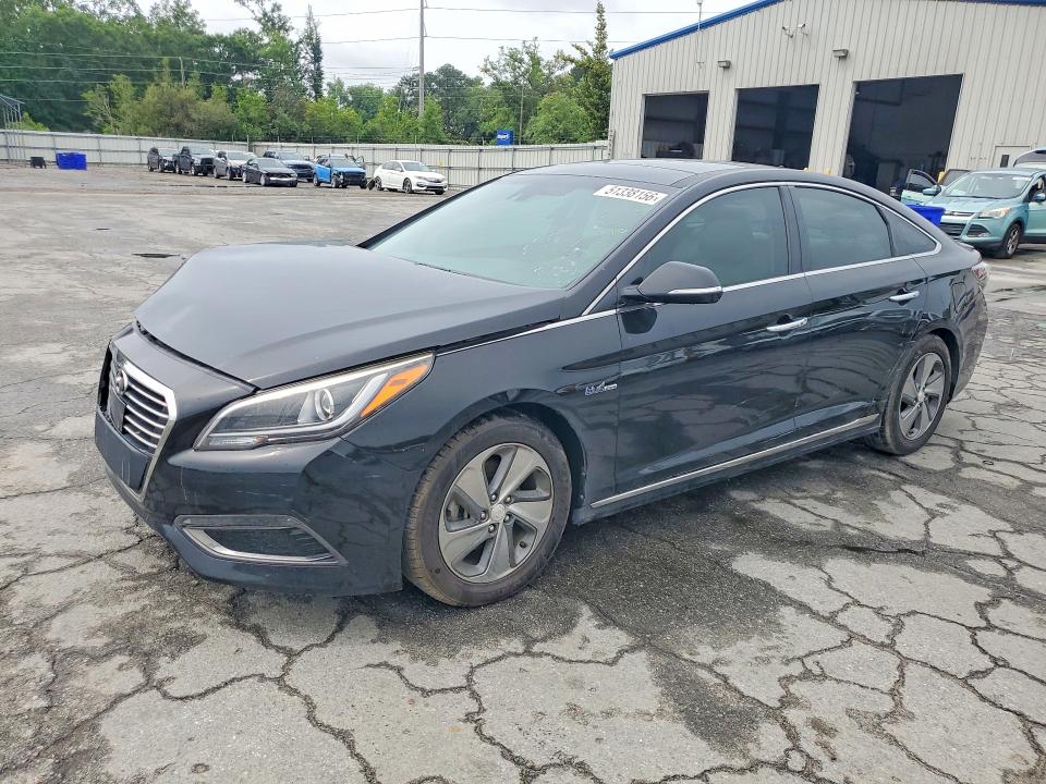 2017 Hyundai Sonata Hybrid მანქანა იყიდება აუქციონზე, vin: KMHE34L34HA066773, აუქციონის ნომერი: 51338156