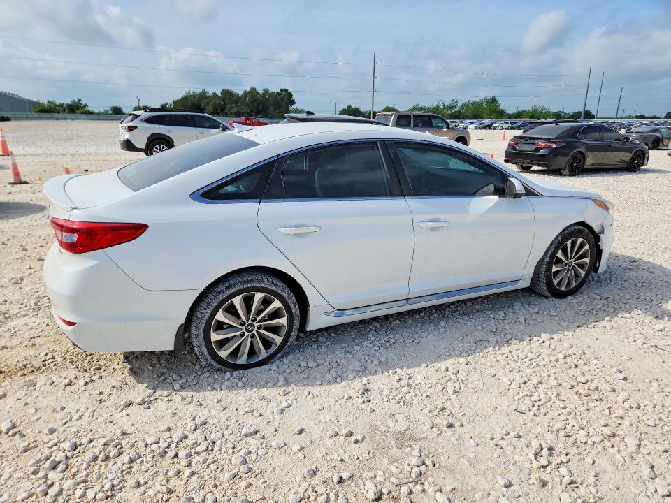 2015 Hyundai Sonata მანქანა იყიდება აუქციონზე, vin: 5NPE34AFXFH080734, აუქციონის ნომერი: 50233646