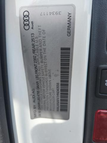Продаж на аукціоні авто 2017 Audi A4, vin: WAUANAF41HN040556, номер лоту: 51439156