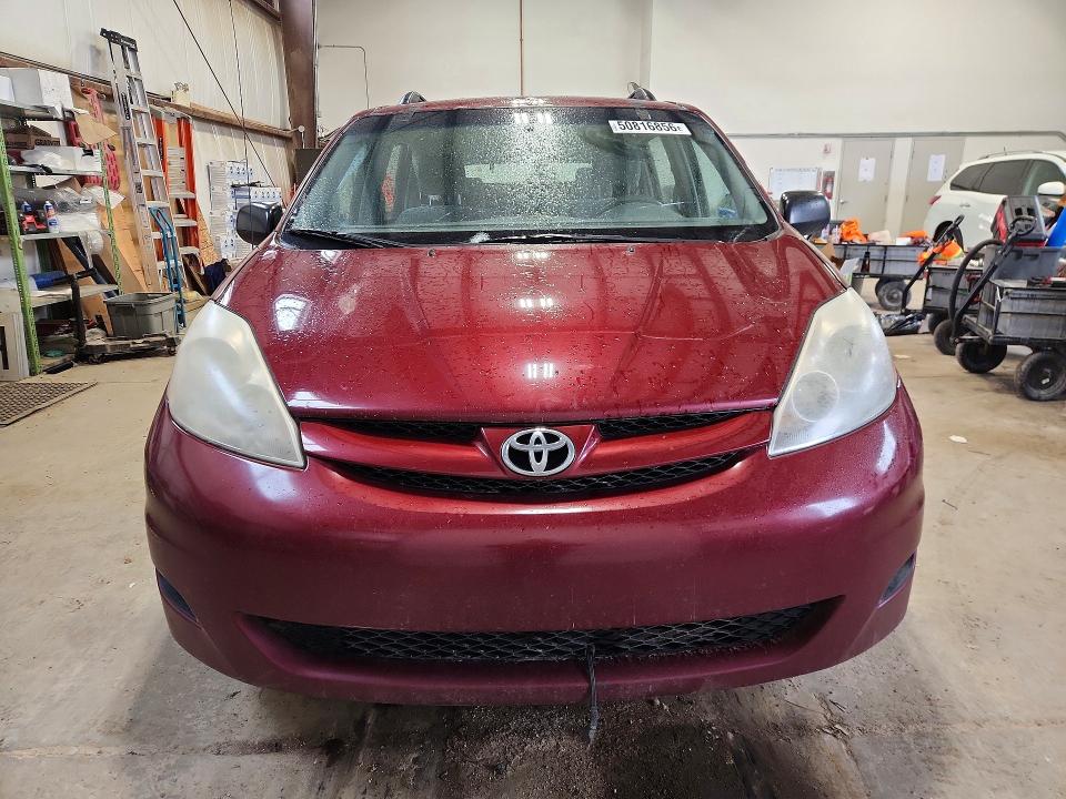 2007 Toyota Sienna მანქანა იყიდება აუქციონზე, vin: 5TDZK29C67S044960, აუქციონის ნომერი: 50816856