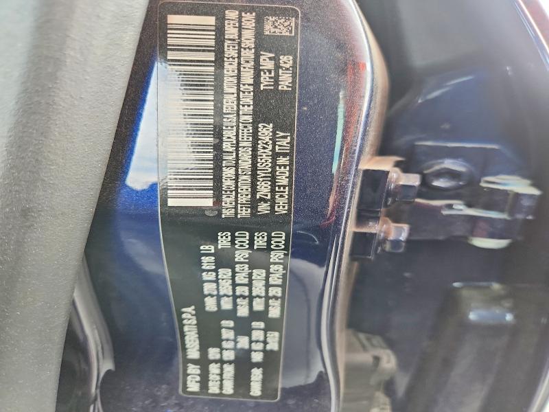 51816746 :رقم المزاد ، ZN661YUS5HX234962 vin ، 2017 Maserati Levante مزاد بيع