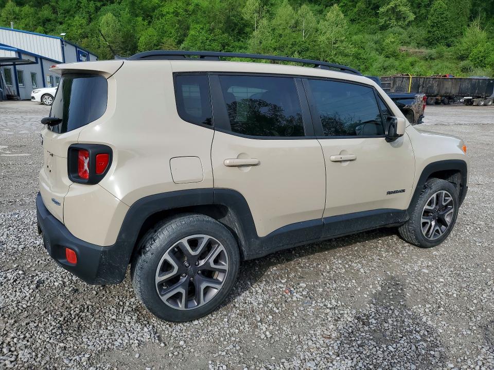 2016 Jeep Renegade მანქანა იყიდება აუქციონზე, vin: ZACCJBBT0GPE25946, აუქციონის ნომერი: 51365816