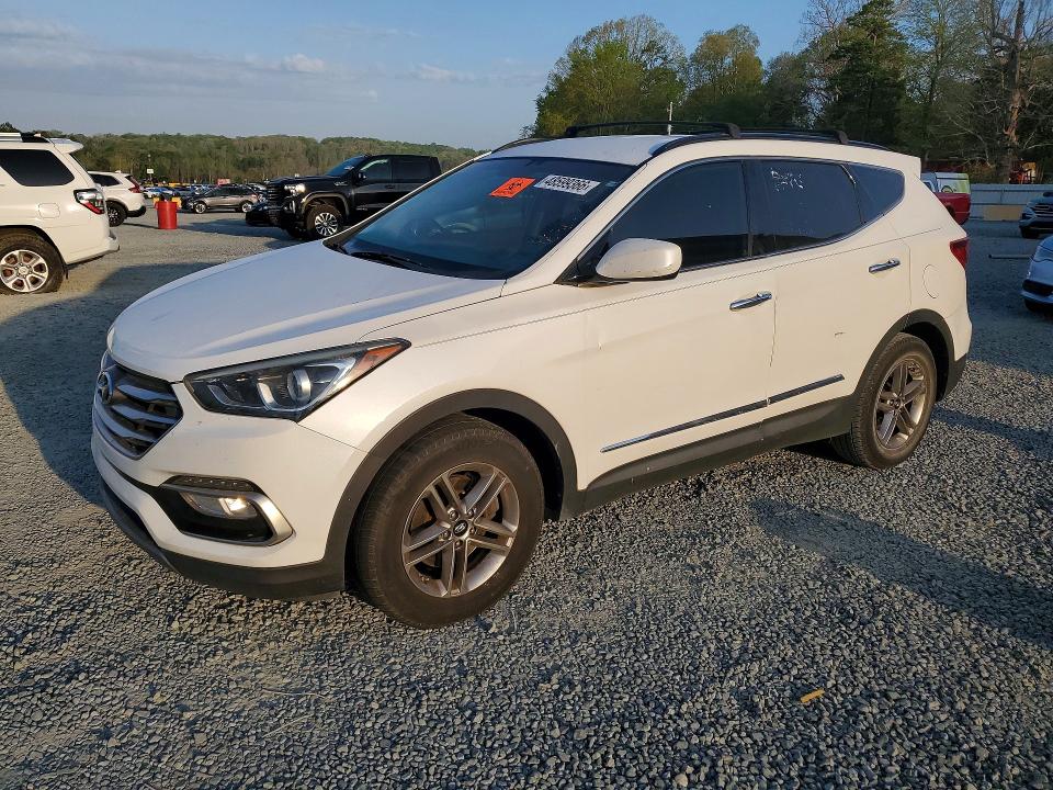 48599366 :رقم المزاد ، 5NMZU3LBXHH023792 vin ، 2017 Hyundai Santa Fe Sport مزاد بيع