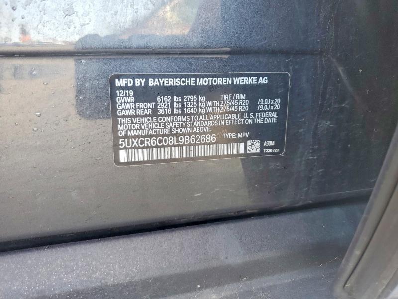 Aukcja sprzedaży 2020 Bmw X5, vin: 5UXCR6C08L9B62686, numer aukcji: 48584756