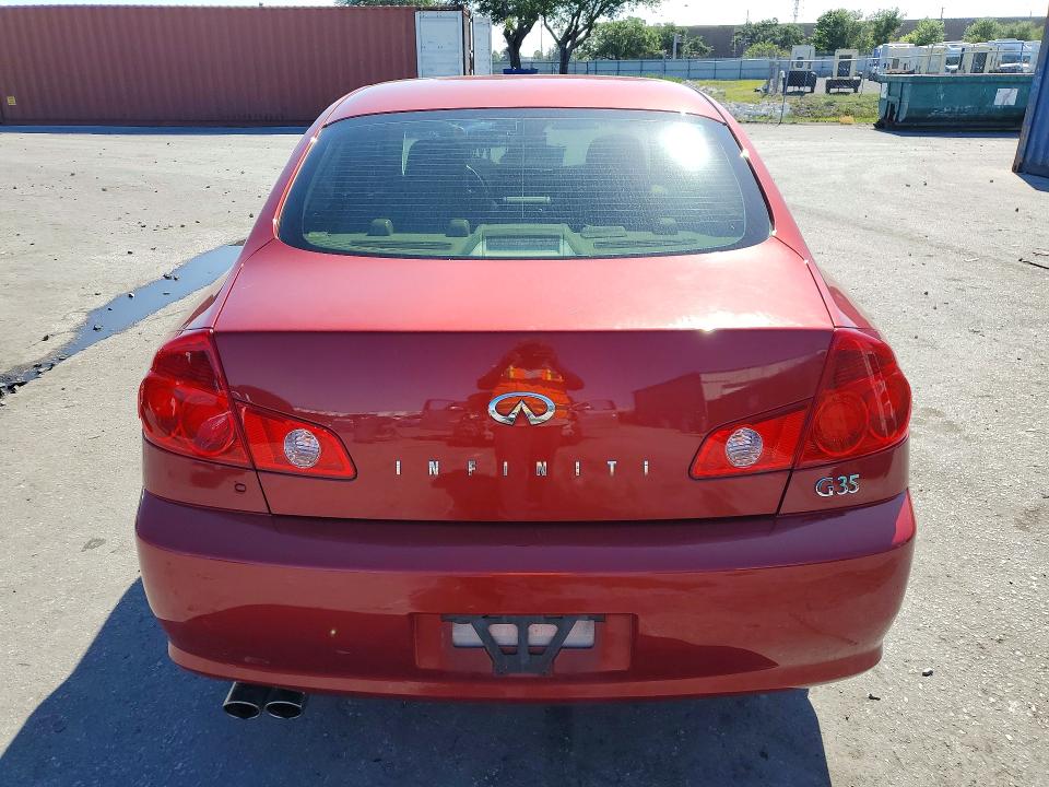 48948406 :رقم المزاد ، JNKCV51E96M503144 vin ، 2006 Infiniti G35 مزاد بيع
