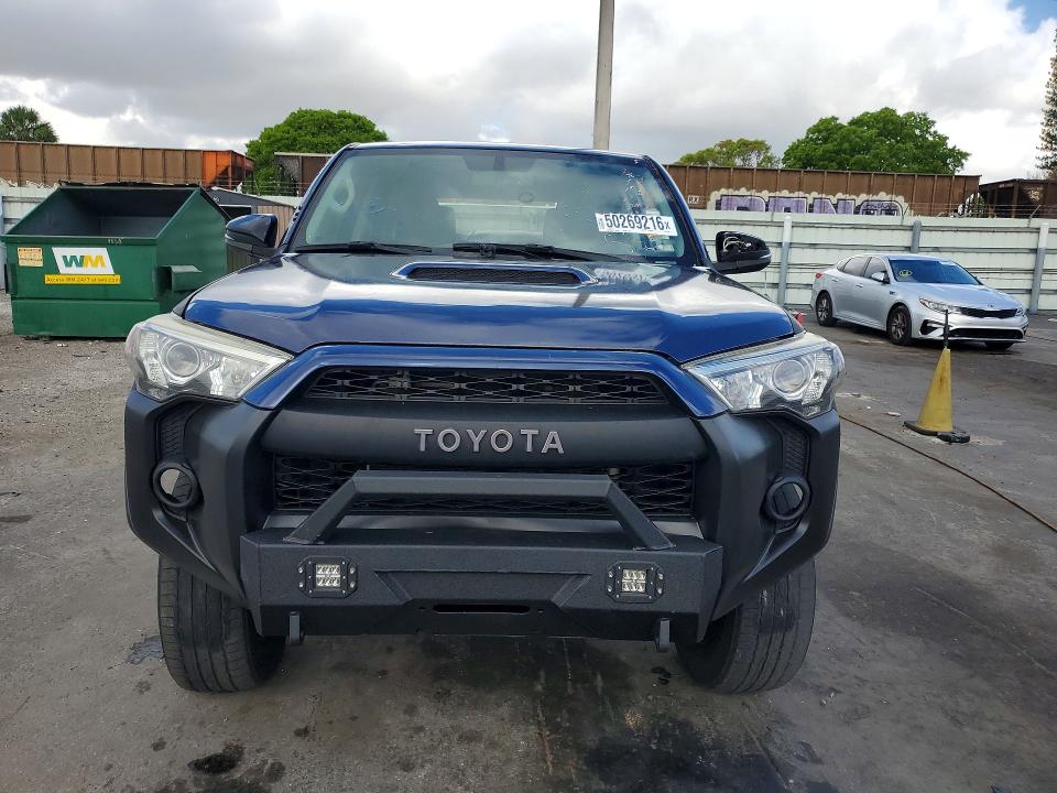 Aukcja sprzedaży 2018 Toyota 4runner, vin: JTEBU5JR7J5528707, numer aukcji: 50269216