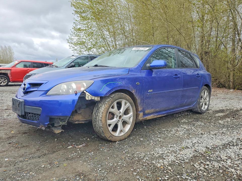 2008 Mazda 3 მანქანა იყიდება აუქციონზე, vin: JM1BK343181821381, აუქციონის ნომერი: 49467716