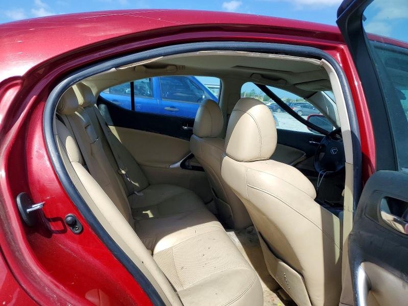 Продаж на аукціоні авто 2006 Lexus Is, vin: JTHCK262465000041, номер лоту: 49585006
