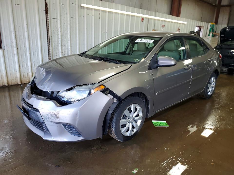 49957506 :رقم المزاد ، 2T1BURHE4FC455966 vin ، 2015 Toyota Corolla مزاد بيع