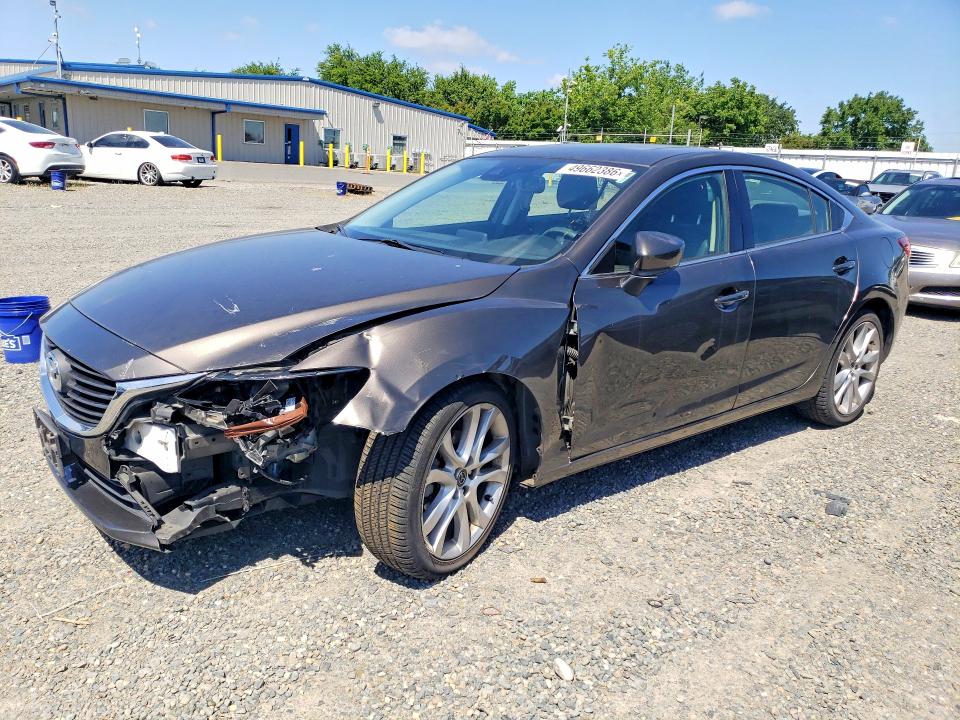 2017 Mazda 6 მანქანა იყიდება აუქციონზე, vin: JM1GL1V59H1106520, აუქციონის ნომერი: 49662386