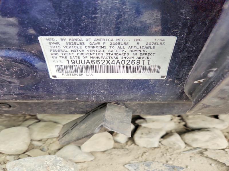 Aukcja sprzedaży 2004 Acura Tl, vin: 19UUA662X4A026911, numer aukcji: 47387676