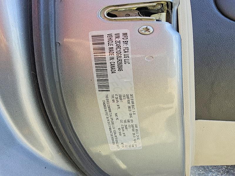 Продаж на аукціоні авто 2020 Chrysler Voyager, vin: 2C4RC1DG8LR260846, номер лоту: 50223446