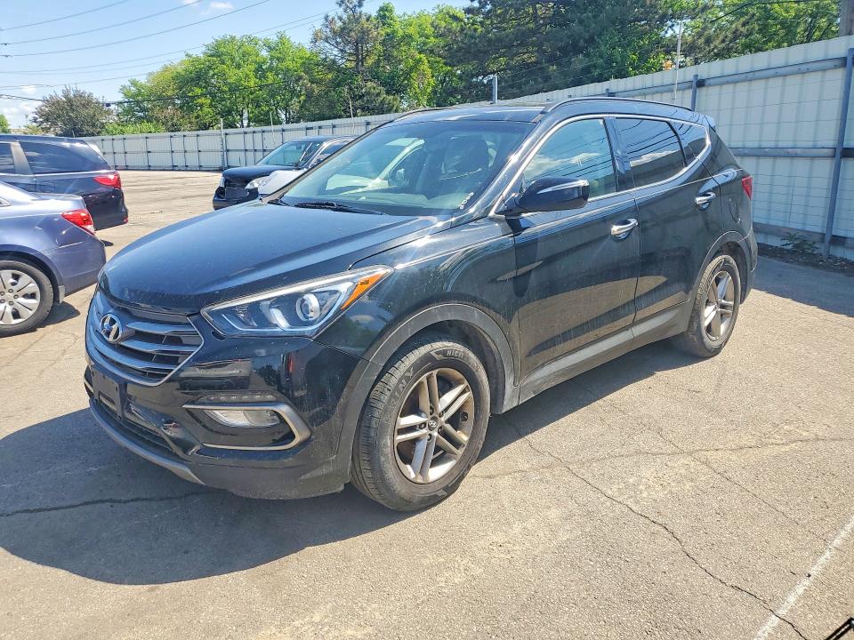 2018 Hyundai Santa Fe Sport მანქანა იყიდება აუქციონზე, vin: 5NMZUDLB3JH074868, აუქციონის ნომერი: 50893536