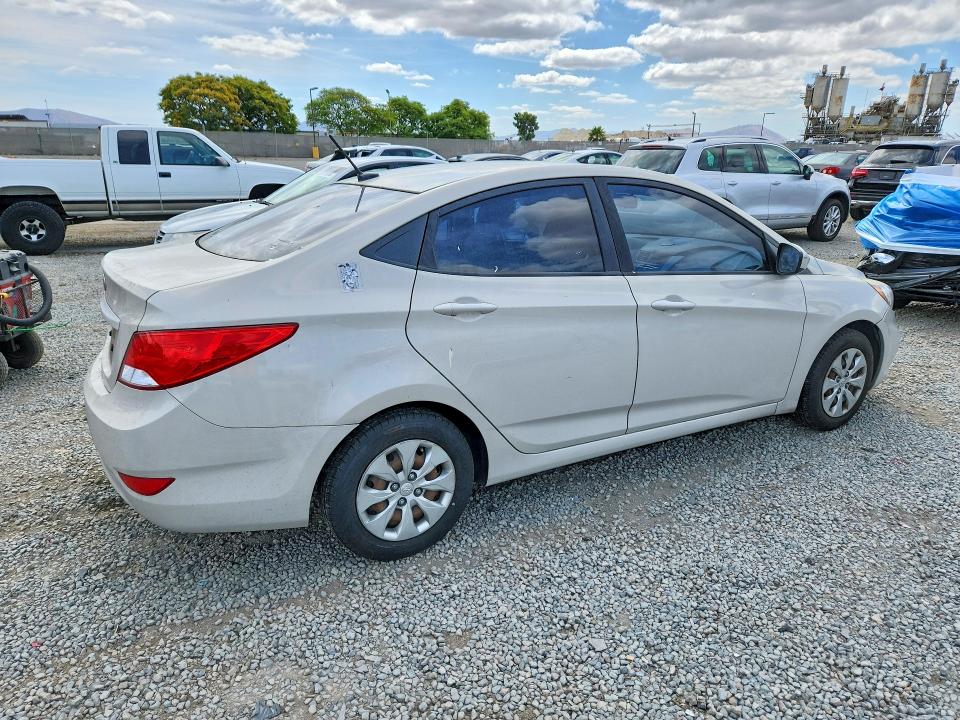 2016 Hyundai Accent მანქანა იყიდება აუქციონზე, vin: KMHCT4AE6GU090839, აუქციონის ნომერი: 50854106