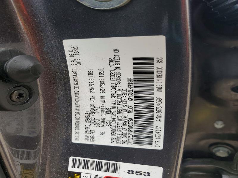 Aukcja sprzedaży 2023 Toyota Tacoma, vin: 3TYDZ5BN4PT035780, numer aukcji: 51753006