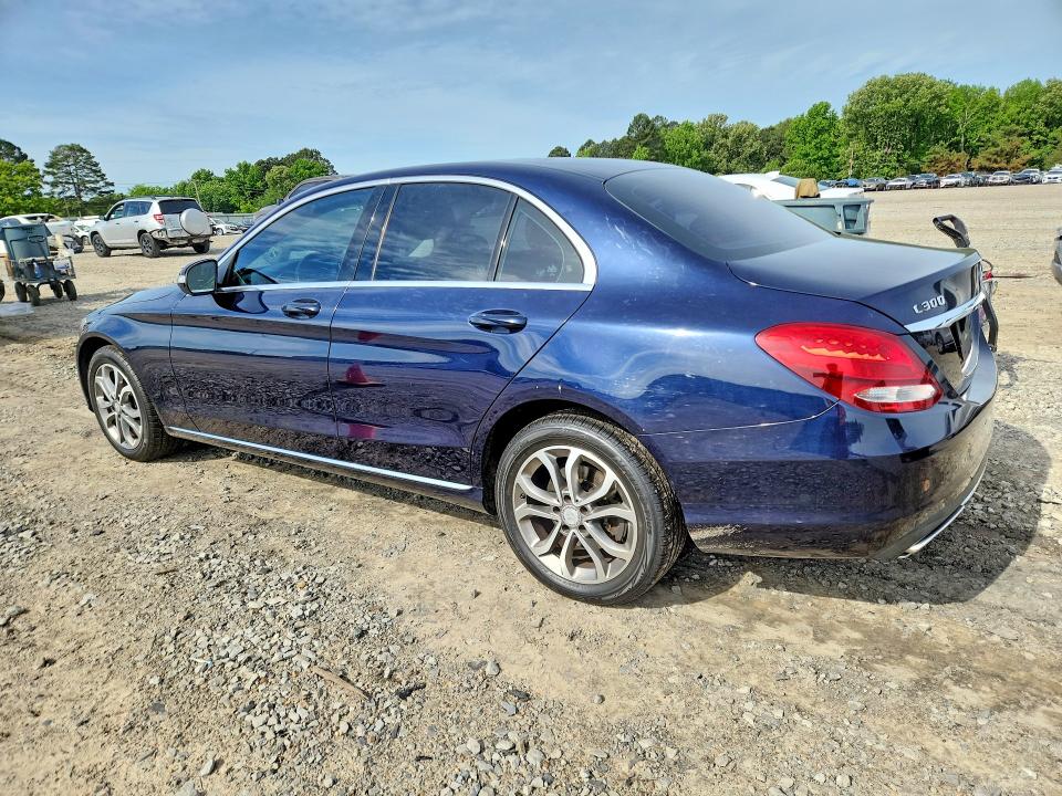 52043786 :رقم المزاد ، 55SWF4KB5FU079835 vin ، 2015 Mercedes-benz C مزاد بيع