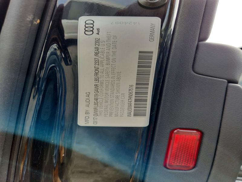 Продажа на аукционе авто 2017 Audi A4, vin: WAUGMAF47HN067516, номер лота: 49569456