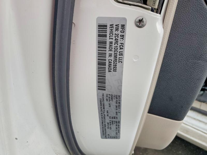 Продажа на аукционе авто 2021 Chrysler Voyager, vin: 2C4RC1DGXMR528930, номер лота: 48016036
