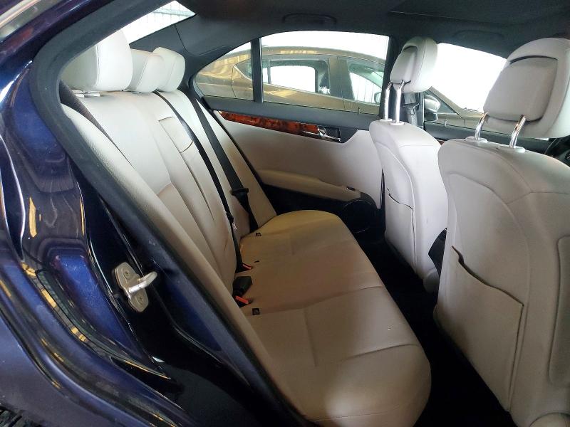 2010 Mercedes-benz C მანქანა იყიდება აუქციონზე, vin: WDDGF5EBXAF427789, აუქციონის ნომერი: 50941246