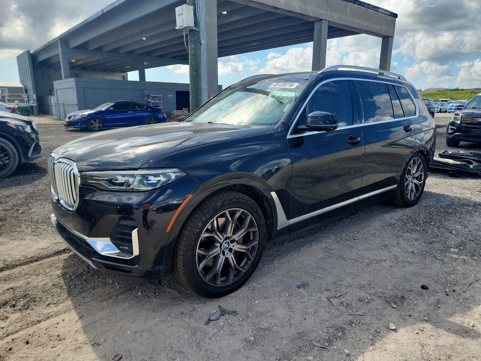 2020 Bmw X7 მანქანა იყიდება აუქციონზე, vin: 5UXCW2C07L9A02980, აუქციონის ნომერი: 49120216