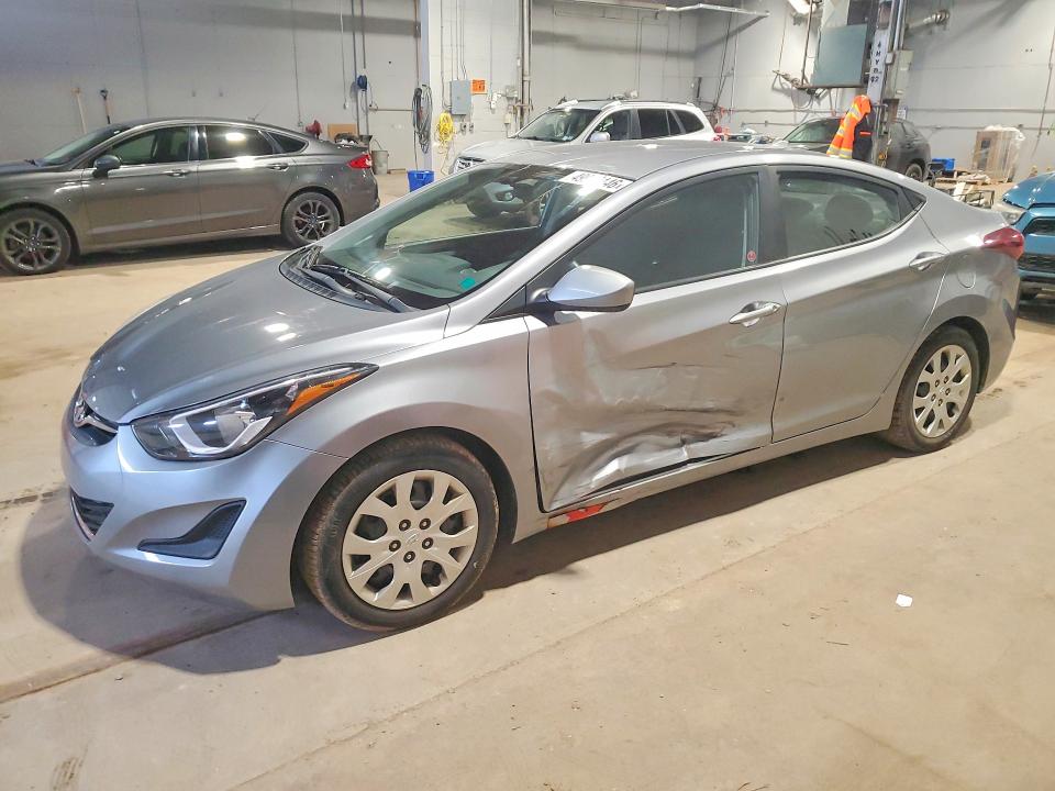 2016 Hyundai Elantra მანქანა იყიდება აუქციონზე, vin: 5NPDH4AE4GH698170, აუქციონის ნომერი: 49949146