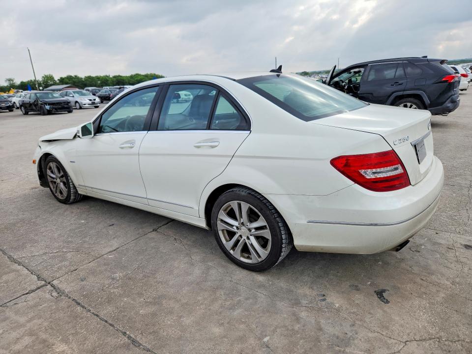 2012 Mercedes-benz C მანქანა იყიდება აუქციონზე, vin: WDDGF4HB8CR216145, აუქციონის ნომერი: 51161356