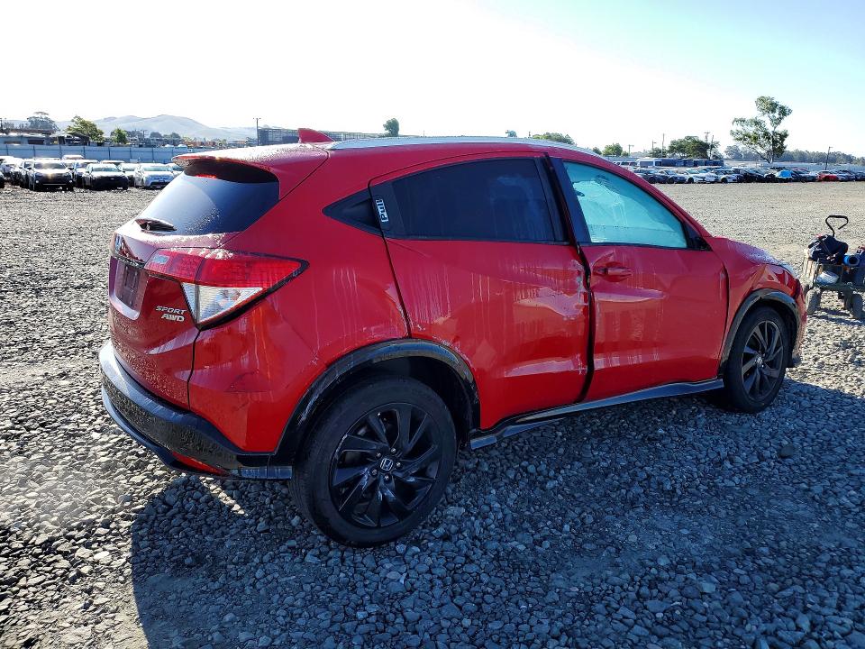 50700466 :رقم المزاد ، 3CZRU6H1XNM734803 vin ، 2022 Honda Hr-v مزاد بيع