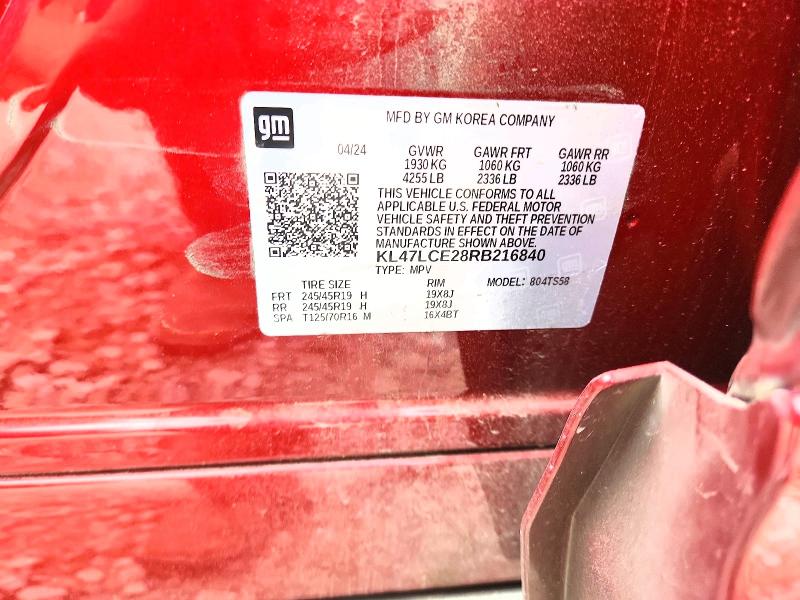 Продажа на аукционе авто 2024 Buick Envista, vin: KL47LCE28RB216840, номер лота: 51109786
