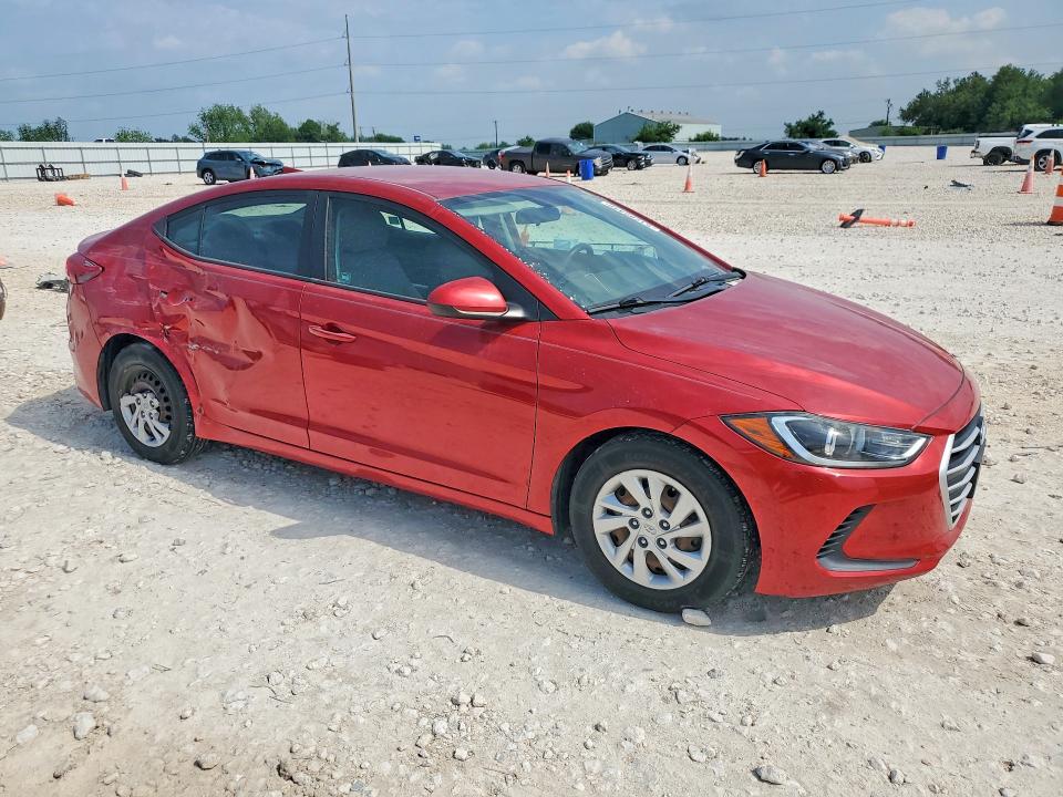 51288446 :رقم المزاد ، 5NPD74LFXHH154007 vin ، 2017 Hyundai Elantra مزاد بيع