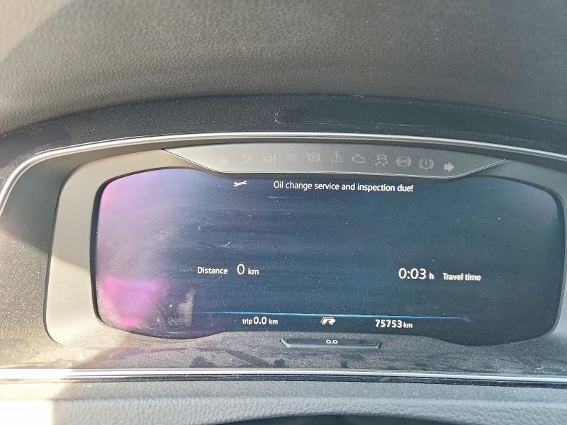 2019 Volkswagen Golf R მანქანა იყიდება აუქციონზე, vin: WVWVA7AU0KW165026, აუქციონის ნომერი: 51211276
