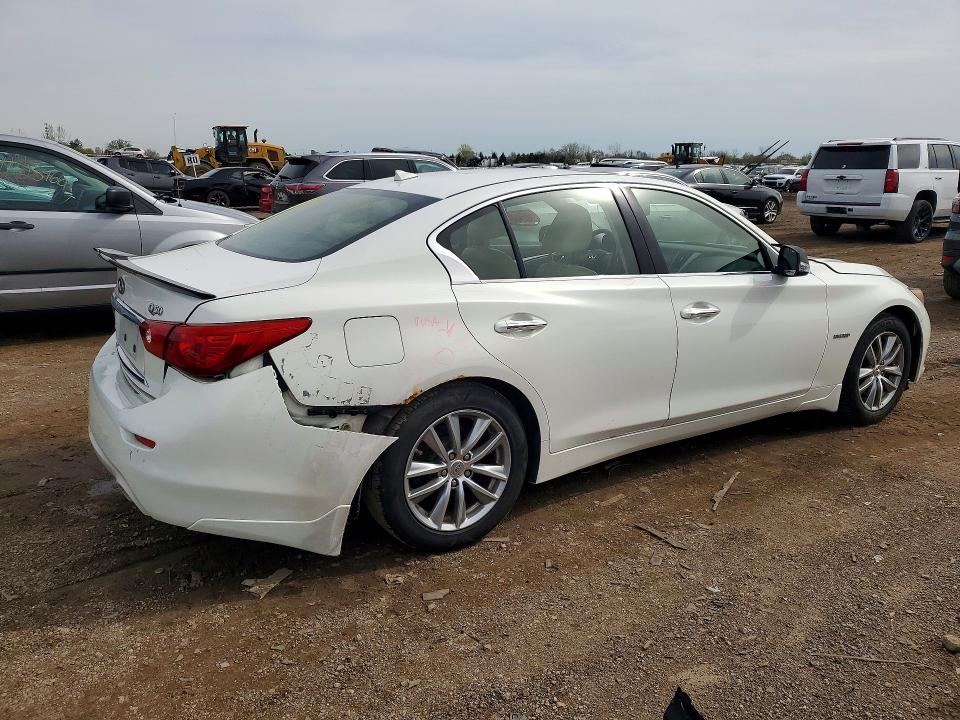 Продаж на аукціоні авто 2014 Infiniti Q50 Hybrid, vin: JN1AV7ARXEM700784, номер лоту: 49651996