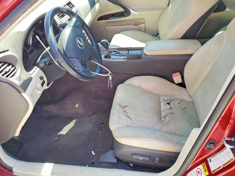 2010 Lexus Is მანქანა იყიდება აუქციონზე, vin: JTHCF5C27A5043016, აუქციონის ნომერი: 49897506