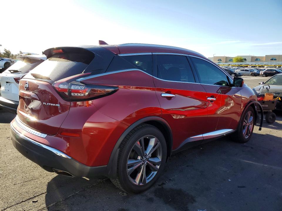 Продажа на аукционе авто 2019 Nissan Murano, vin: 5N1AZ2MJ7KN126253, номер лота: 51677396