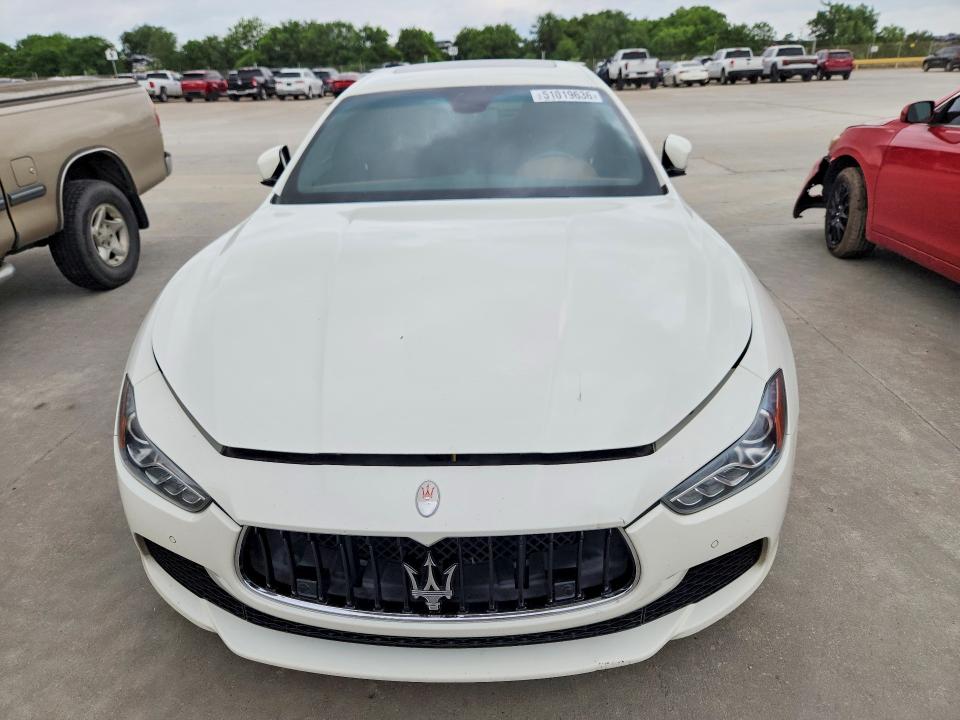 Продажа на аукционе авто 2014 Maserati Ghibli, vin: ZAM57RTA3E1113173, номер лота: 51019636