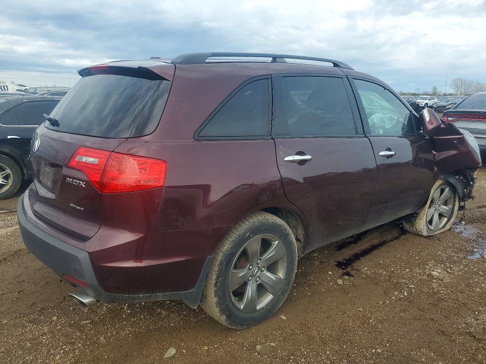 50003496 :رقم المزاد ، 2HNYD28868H554156 vin ، 2008 Acura Mdx مزاد بيع