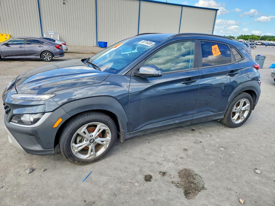 49716486 :رقم المزاد ، KM8K32AB9NU856209 vin ، 2022 Hyundai Kona مزاد بيع