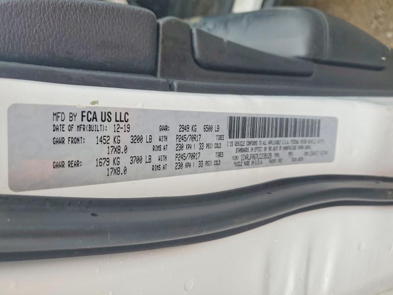 Продажа на аукционе авто 2020 Jeep Grand Cherokee, vin: 1C4RJFAG7LC239129, номер лота: 50404666