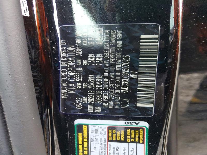 Aukcja sprzedaży 2022 Kia Ev6, vin: KNDC3DLC3N5070216, numer aukcji: 50974866