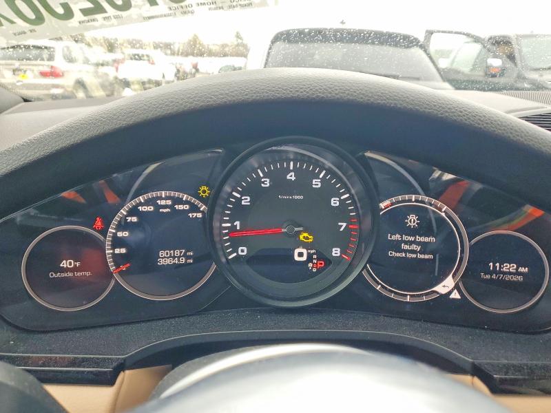 48679256 :رقم المزاد ، WP1AA2AY1LDA04426 vin ، 2020 Porsche Cayenne مزاد بيع