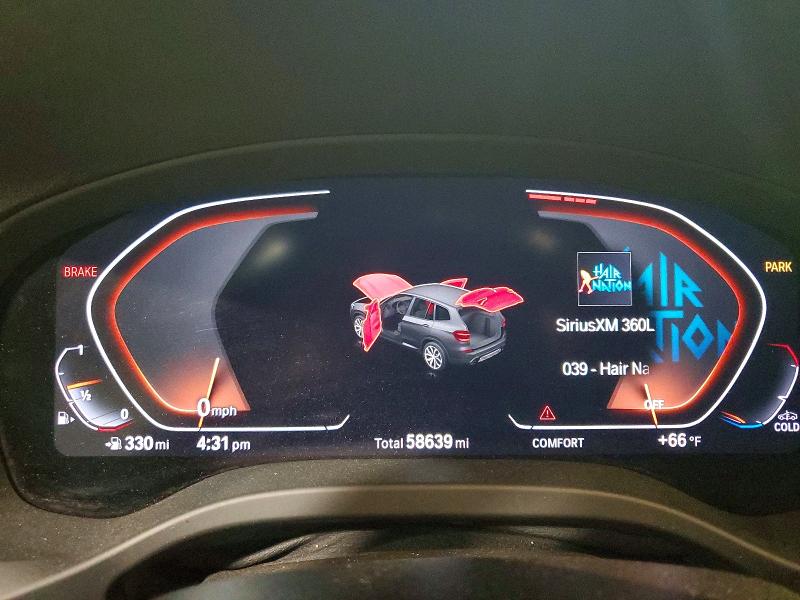 Продажа на аукционе авто 2021 Bmw X3, vin: 5UXTY5C00M9E39636, номер лота: 49993126