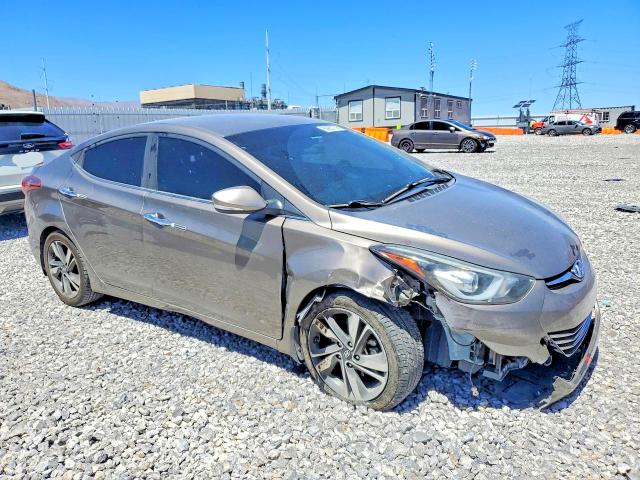 50957746 :رقم المزاد ، 5NPDH4AE7FH607519 vin ، 2015 Hyundai Elantra مزاد بيع